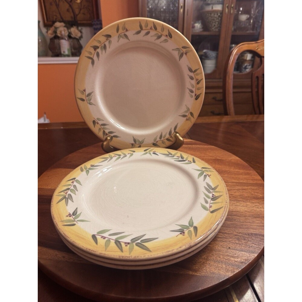 Dinner Plate Brittany by Crate & Barrel A Set Of 4